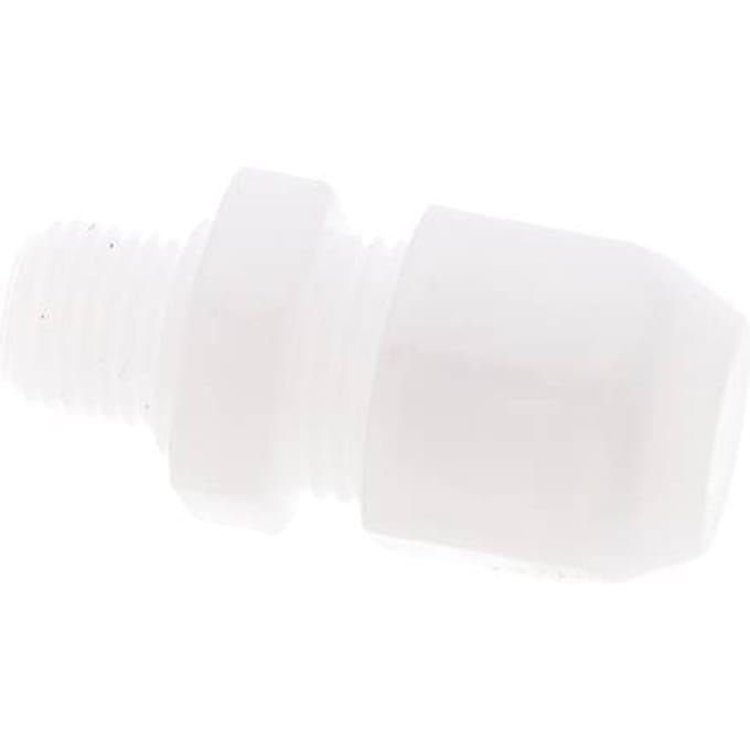 10x12mm & G1/4'' PP rechte slangkoppeling met buitendraad 10bar/145psi