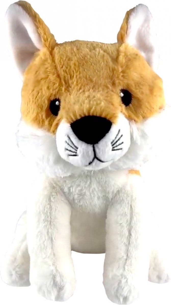 ZEN, Knuffelbare warme kruik 25cm + lavendelzakje - Hond, Geel