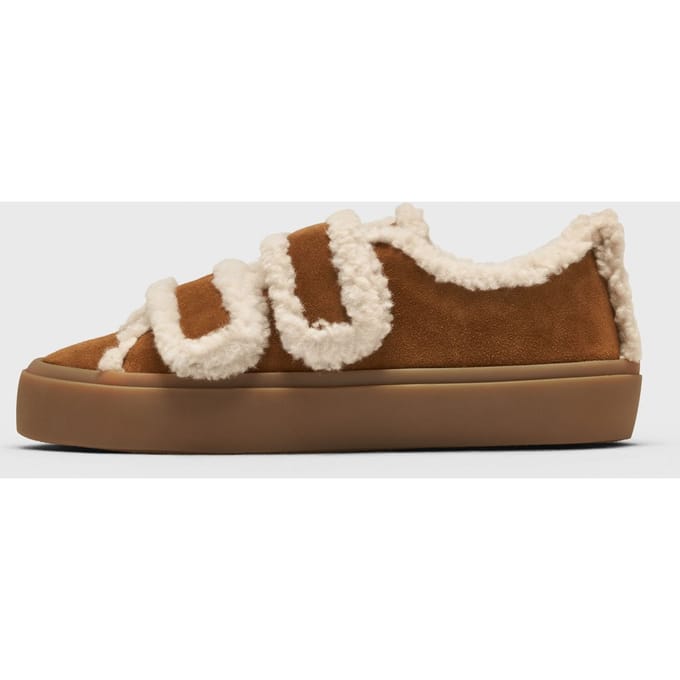 SHEARLING LOW VELCRO