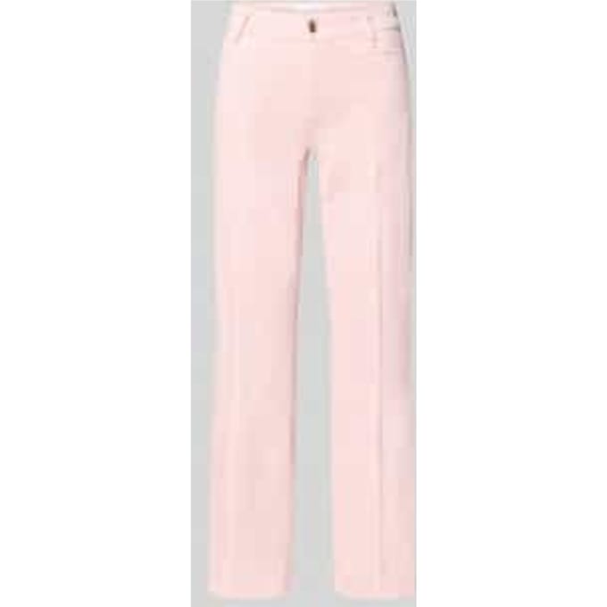 Korte jeans met persplooien en steekzakken