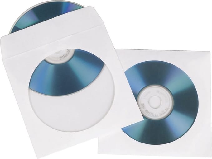 Hama CD-ROM Papier Sleeves - CD sleeve