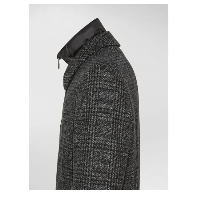 Peuterey Fionghal Check Jackets Grijs Peu5608