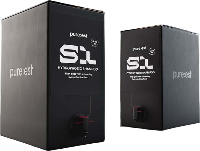 PURE:EST - S1 - Hydrophobe Sio² Shampoo - 5L