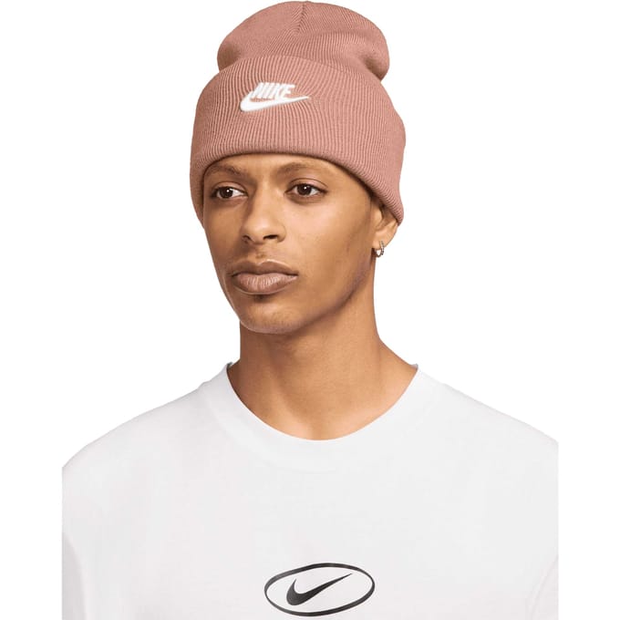 Nike Volwassen uniseks Futura Peak muts (Roségoud/Wit)