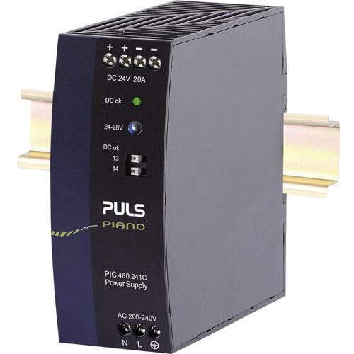 PULS PIC480.241C DIN-rail netvoeding 20 A 480 W Inhoud 1 stuk(s)