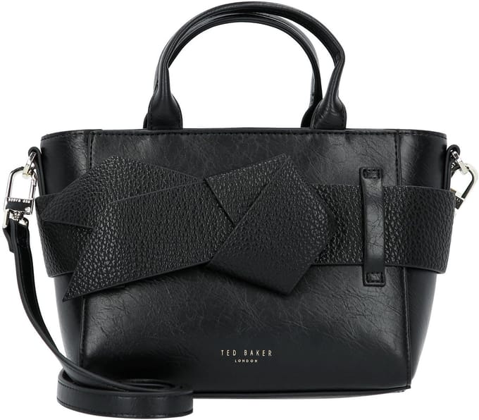 Ted Baker handtas schoudertas Jimsie Mini Knot Bow Bag Black zwart