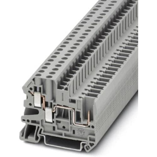 Phoenix Contact 3060267 Doorgangsklem 6.2 mm Schroeven Grijs 50 stuk(s)