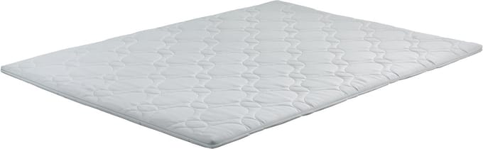 Topdekmatras Foam 140x200 Wit