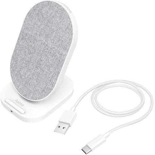Hama QI-FC10S-Fab Smartphone Wit USB Draadloos opladen Snel opladen Binnen