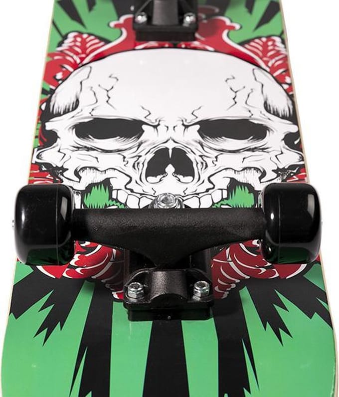 INVERZ SKATEBOARD, SKULLHEAD