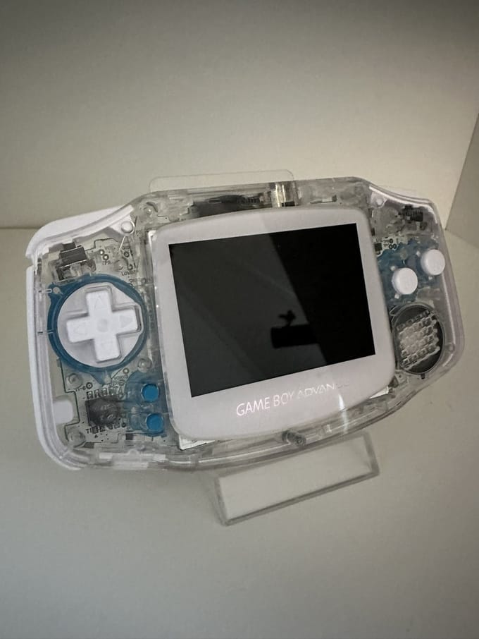 Nintendo Game Boy Advance-Wit (GBA) Gebruikt