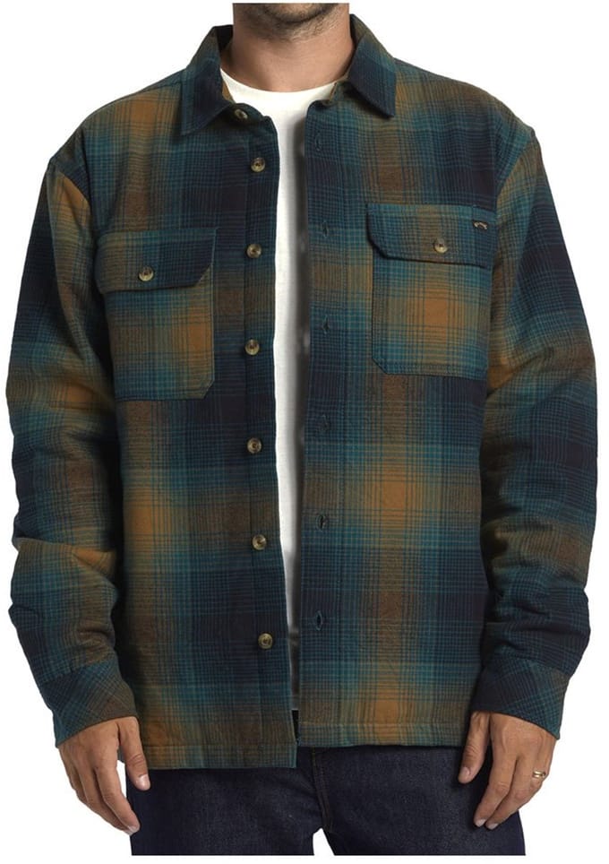 Billabong Offshore Overshirt Groen,Blauw S Man