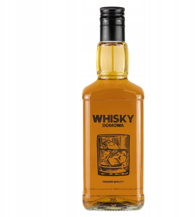 Bimberek Daniels - Glazen Fles - 500ml - Met Oplage voor Whisky