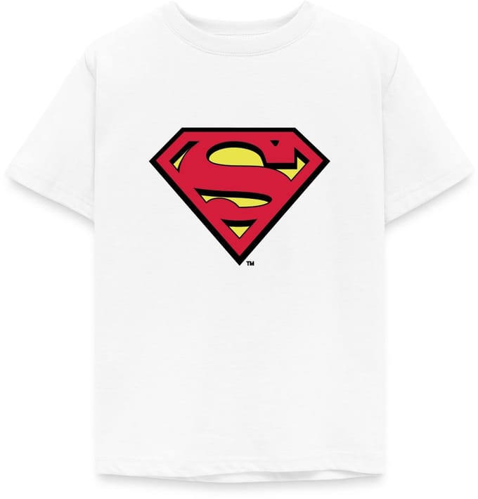 Superman S Schild Origineel Logo T-Shirt Kinderen