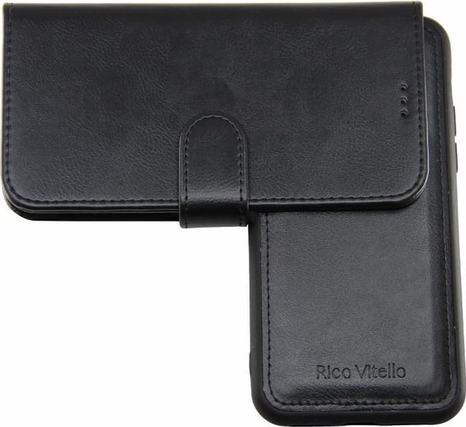 Rico Vitello 2-in-1 magnetische cases/ hoesje Geschikt voor iPhone 8 plus Zwart