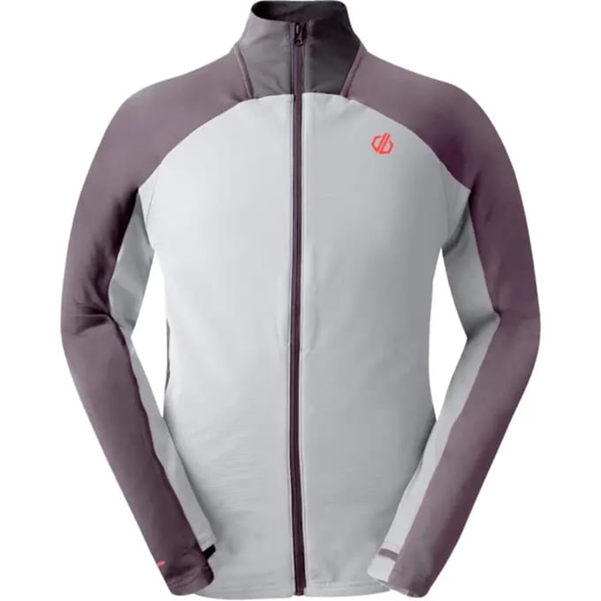 Dare2b Substratum Iv Sweatshirt Met Rits Grijs XL Man
