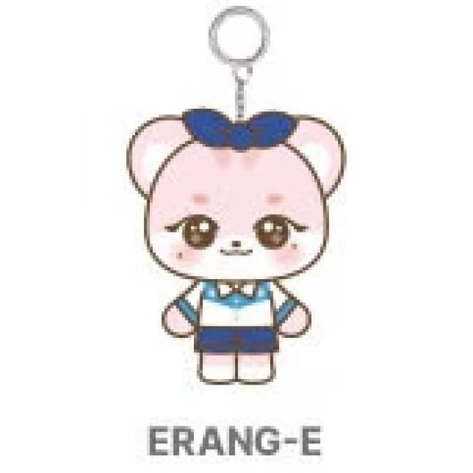 IVE COLLAB met EVERLAND - [ForEVER IVE] OFFICIEEL MD MINIVE CAST PLUCHE SLEUTELHANGER LEESEO white