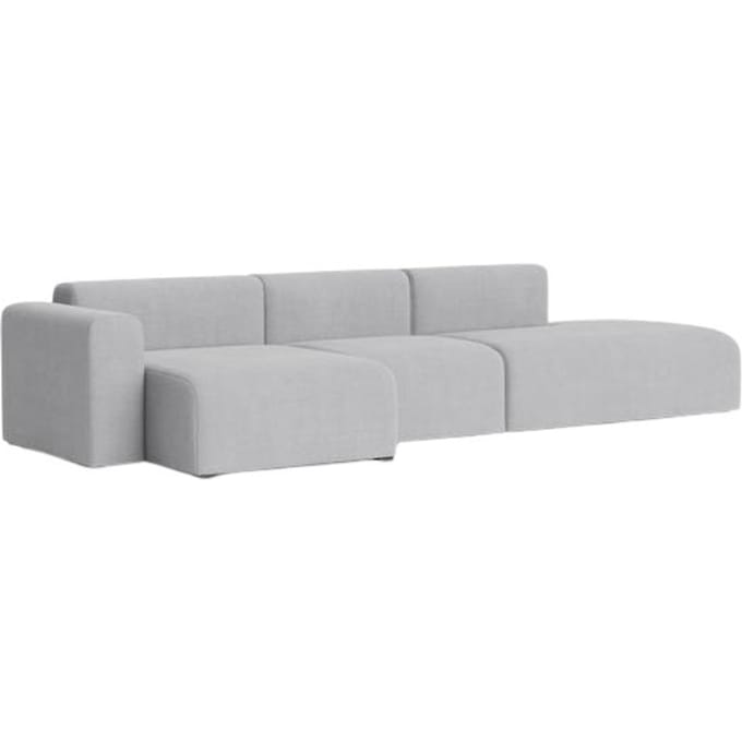 HAY Mags 3-zitsbank combinatie 4 links lage armleuning - HAYLinara 443