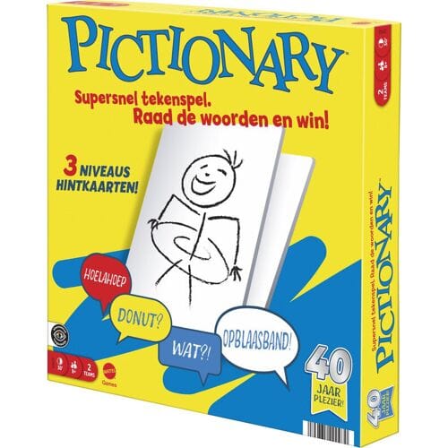 Pictionary Core Refresh NL Bord- & kaartspellen Bordspellen Gezelschapspellen