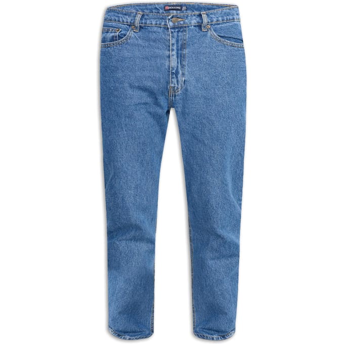Duke Heren D555 Rockford Comfort Kingsize Jeans 46S gray
