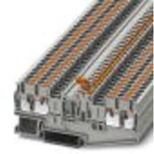 Phoenix Contact 3210184 Meetscheidingsklem 5.2 mm Push-In-klem Grijs 50 stuk(s)