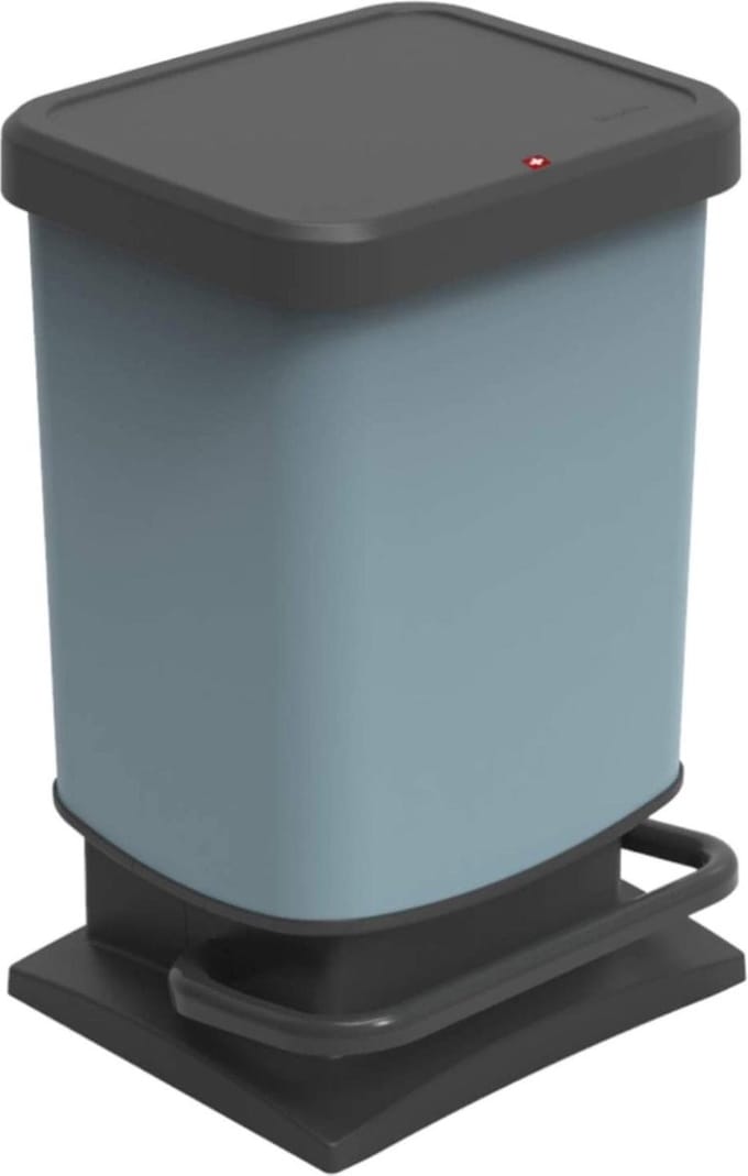 Rotho Paso pedaalemmer - prullenbak 20L - BPA vrij - blauw
