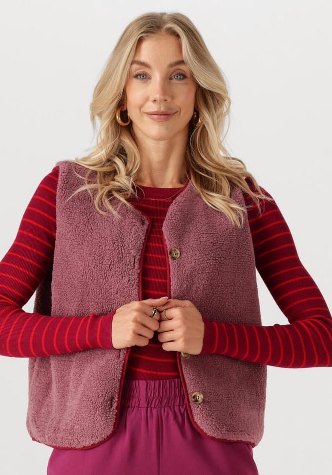 Ydence Gilet Puck Blazers Dames - Paars - Maat L