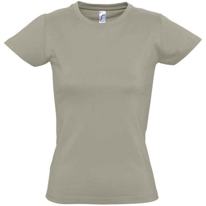 SOLS Dames/Dames Imperial T-shirt (Khaki)