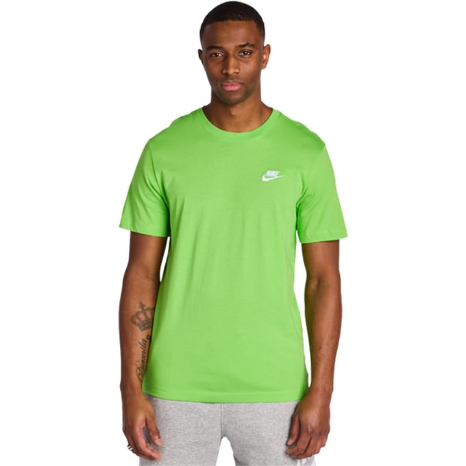 Nike T-shirt Heren Club Tee Groen - Maat M