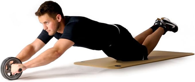 Duo Wheel Buiktrainer voor Effectieve Spiertraining