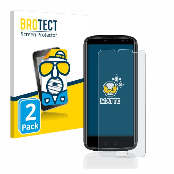 BROTECT - Screenprotector voor Beafon M7 Lite premium - Folie Beschermfolie matte 2 Stuks