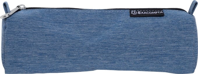 Exacompta 6x Pennenetui halfrond denim - Geassorteerd - 52780E