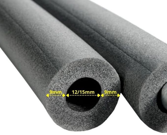 CLIMAFLEX® Isolierslang 2m - Buisisolatie 12/15mm voor Verwarming en Sanitair