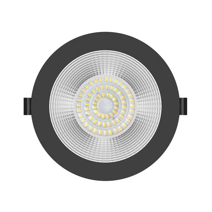 The Light Group SLC Shift LED inbouwspot Ø 19cm CCT, zwart
