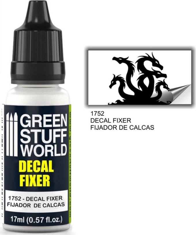 Green Stuff World Modelbouwdecoratie - Stuff World 1752 Decal Fixer - 17ml Decal vloeistof