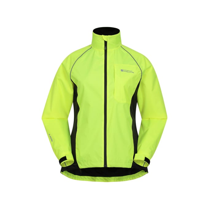 Mountain Warehouse Dames/Dames Adrenaline II Iso-Viz Waterdichte Jas (Helder geel)