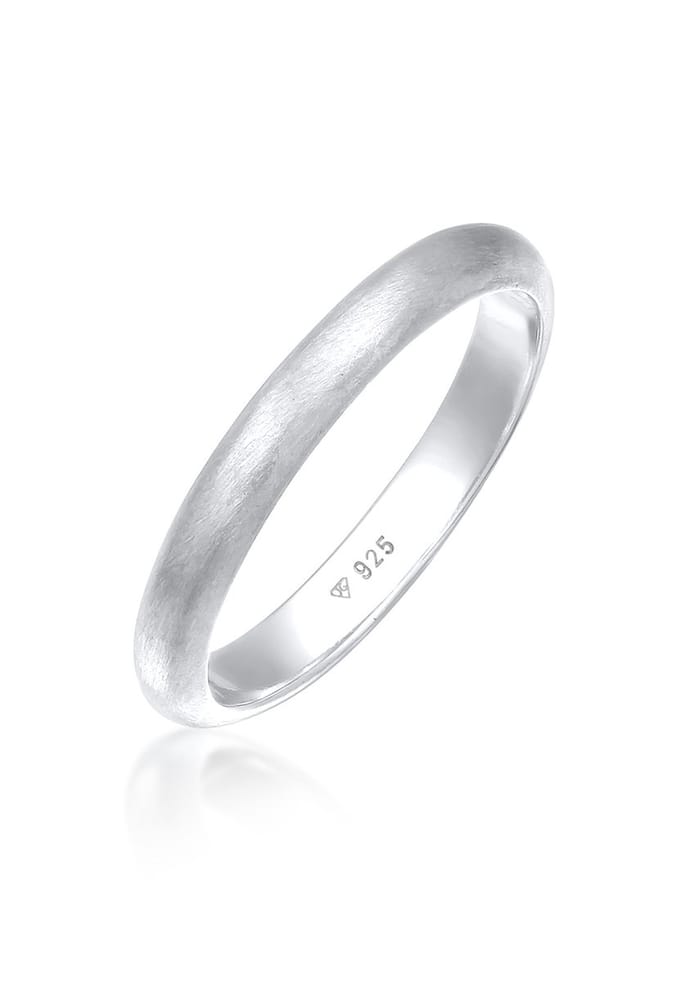 Elli - Ring - Basic Minimal Mat in 925 Sterling Zilver - Dames