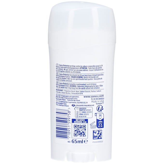 Sanex - Deodorant - Stick - Dermo Protector - 65ml