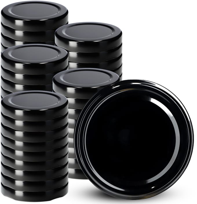 KADAX Potdeksels, dop, potten, deksel, Fi58, 50 stuks, 4-haak