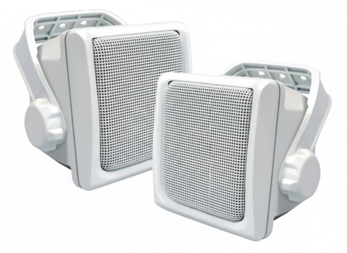 Excalibur X22.2U - Opbouw autospeakers - 60W - Set of 2 - Wit