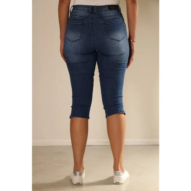 New Star - Capri - Orlando Denim - Stone Used