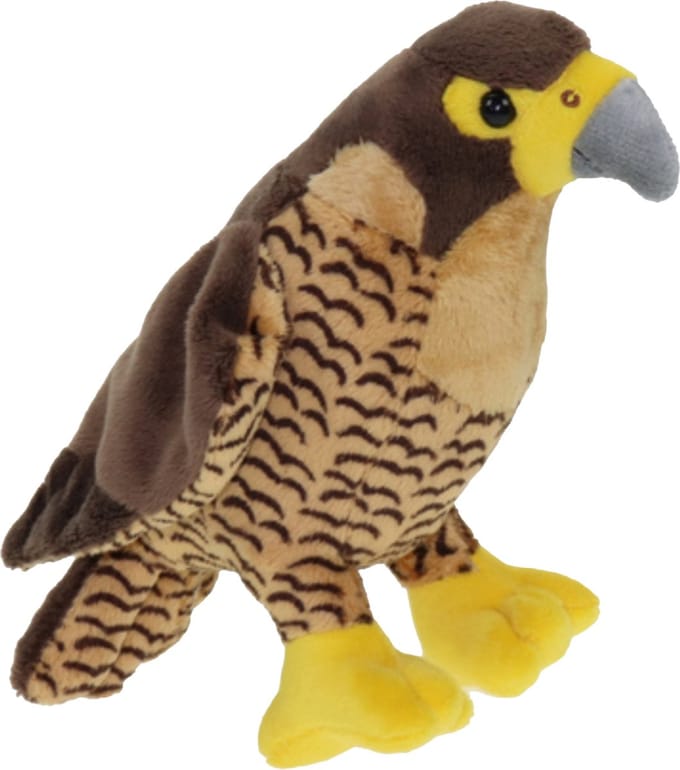 Cornelissen pluche knuffel havik - roofvogel - 18 cm - knuffeldier - vogel - valk