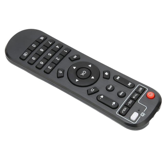Vervangende Afstandsbediening Grote Knoppen Slijtvaste Afstandsbediening Geschikt voor H96 PRO TV gray
