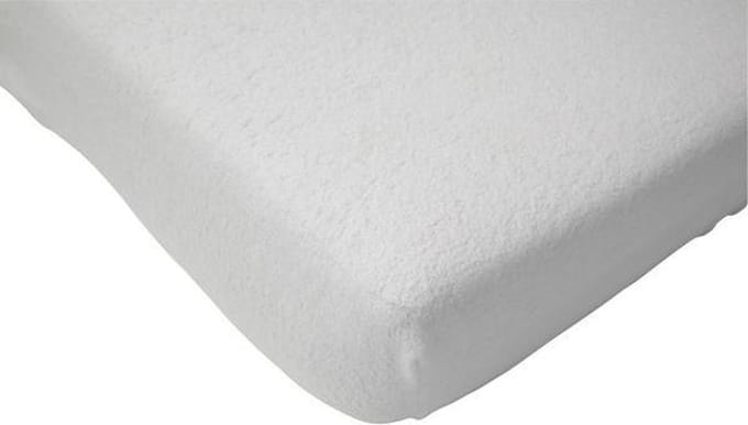 Hoeslaken molton 90x200cm wit