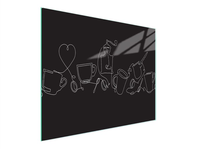 TMK ArtDeko - Snijplank - 52x30 cm - Gehard Glas - UV-Print