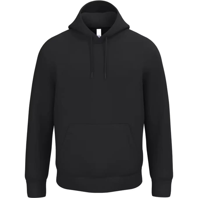 iDeal Basic Brand Uniseks sweater met capuchon IB402 - Ideal Black - M