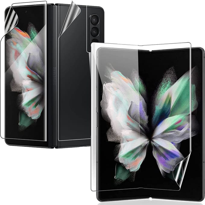 Full Screenprotector geschikt voor Samsung Galaxy Z Fold 3 - Screen Protector