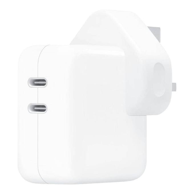 Apple Originele Power Adapter 2x USB-C - MacBook oplader - Verenigd Koninkrijk - 35W - Wit