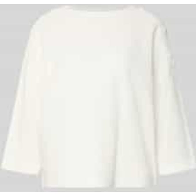 loose fit 3/4-shirt van katoenmix met modal-aandeel