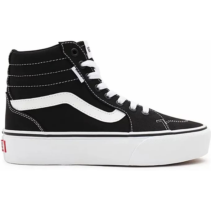 VANS WM Filmore Hi Platform (Canvas) Black - White - Sneakers - Unisex